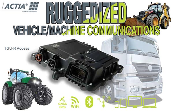 ACTIA Introduces TGU-R Ruggedized Telematics