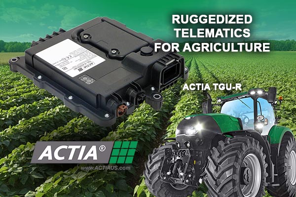 ACTIA Ruggedized Telematics for Agriculture