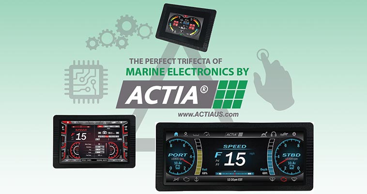 Perfect Trifecta of Marine Electronics by ACTIA