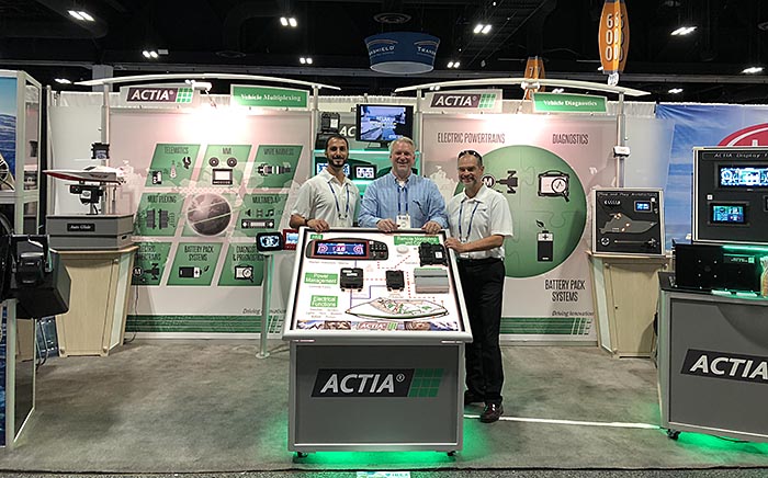 Debut of ACTI-Vision 700 at IBEX 2018 – ACTIA Corp.