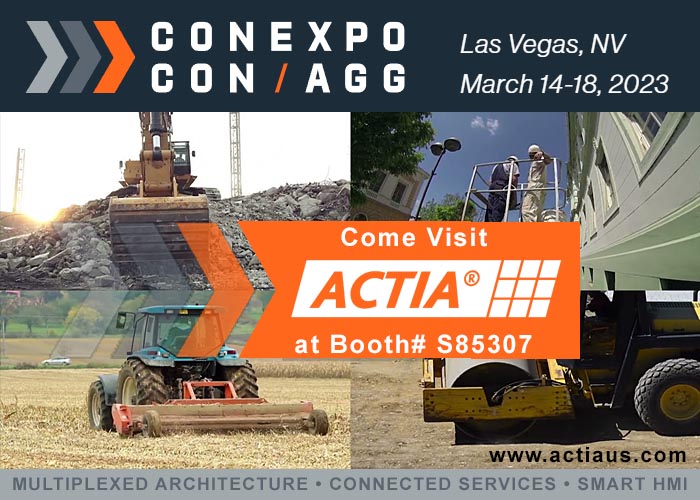 ACTIA at ConExpo 2023 in Las Vegas March 14-18